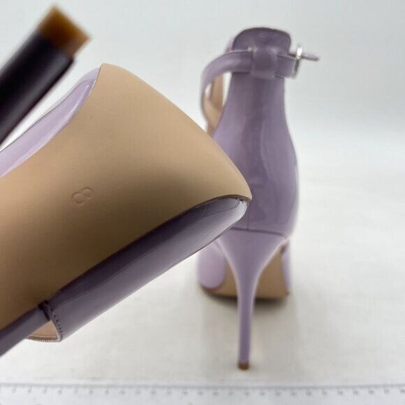 FSJ Women Chic Open Toe High Heel Sandals Crossover Strappy Cutout Wedding Prom - Picture 5 of 7